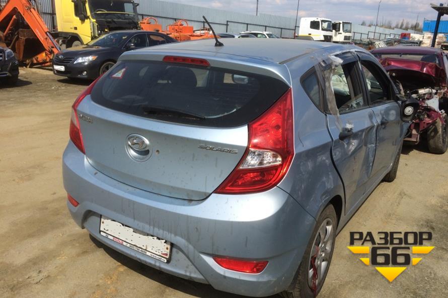 Поступил в разбор Hyundai Solaris  2011  1.4л 107л.с  МКПП двс G4FA