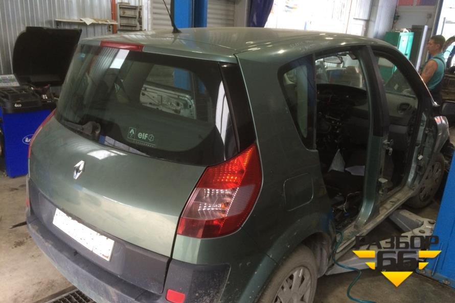 Поступил в разбор Renault Scenic 1.6л  113л.с  двс K4MT 