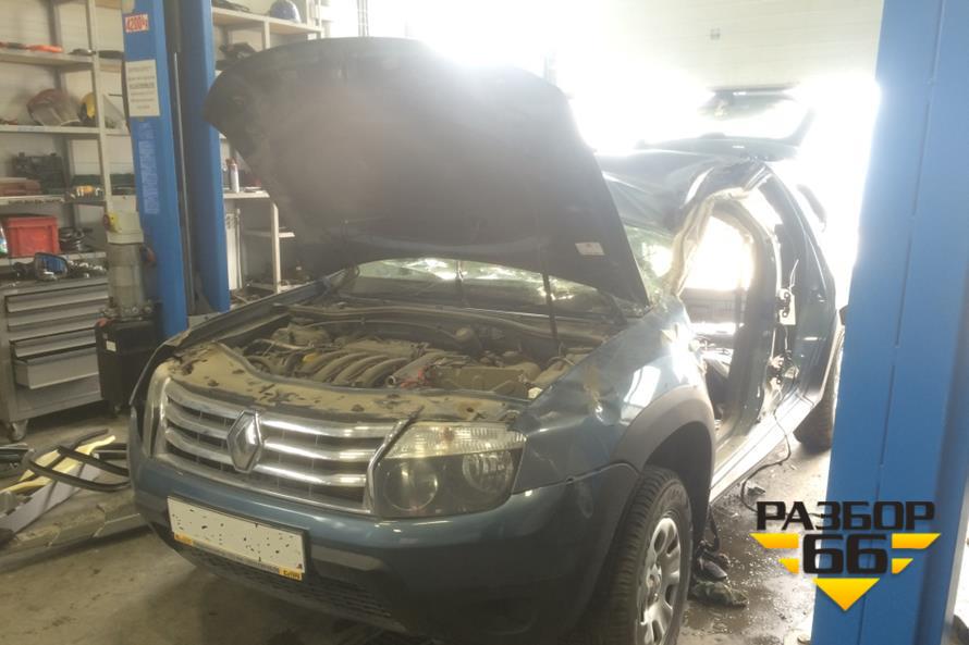 Поступил в разбор Renault Duster  2013 1.6л  102л.с  МКПП двс K4MA