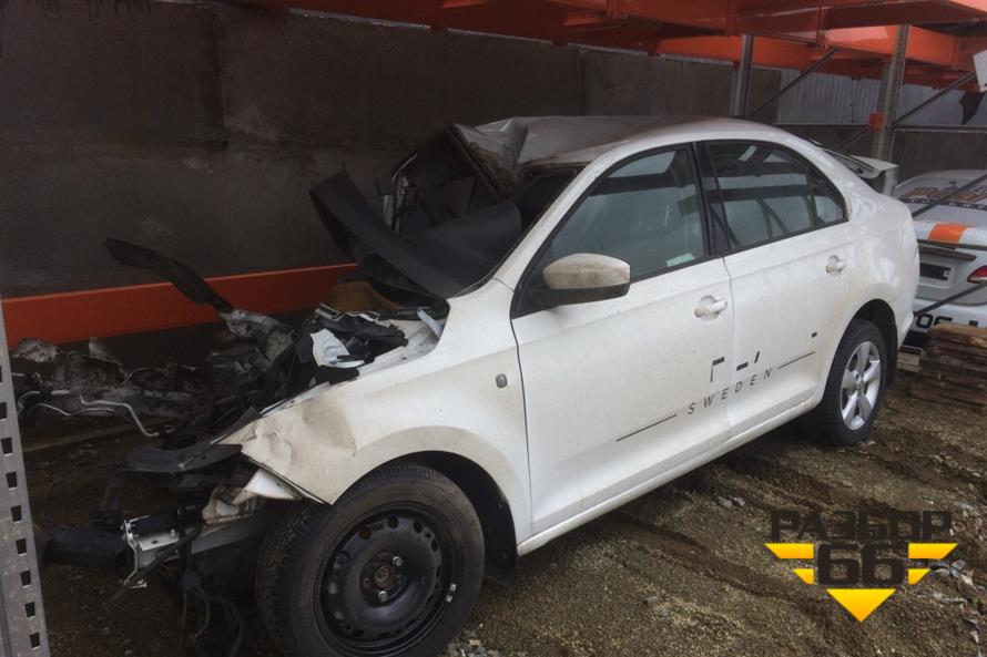 Поступил в разбор Skoda Rapid  2014 1.6л  105л.с  АКПП двс CFN