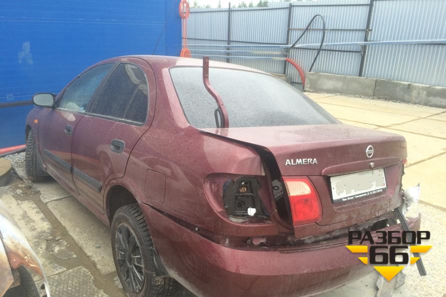 Поступил в разбор Nissan Almera  2004  1.5л.с   98л.с  МКПП двс QG15