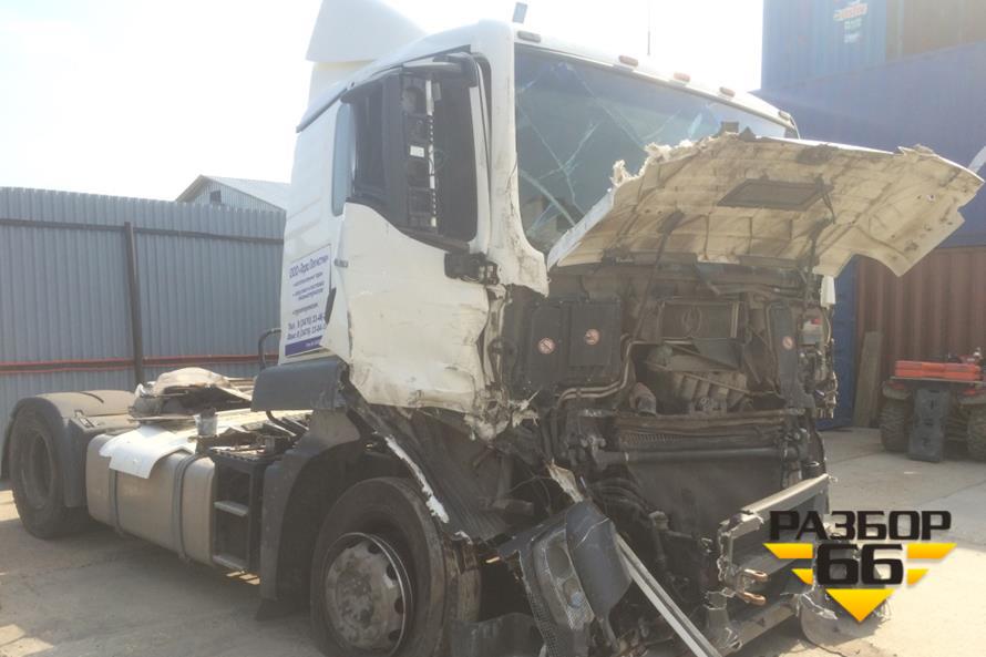 Поступил в разбор MAN TGS 19.390  2010г  390л.с  двс D2066LF02  тормоза дисковые 
