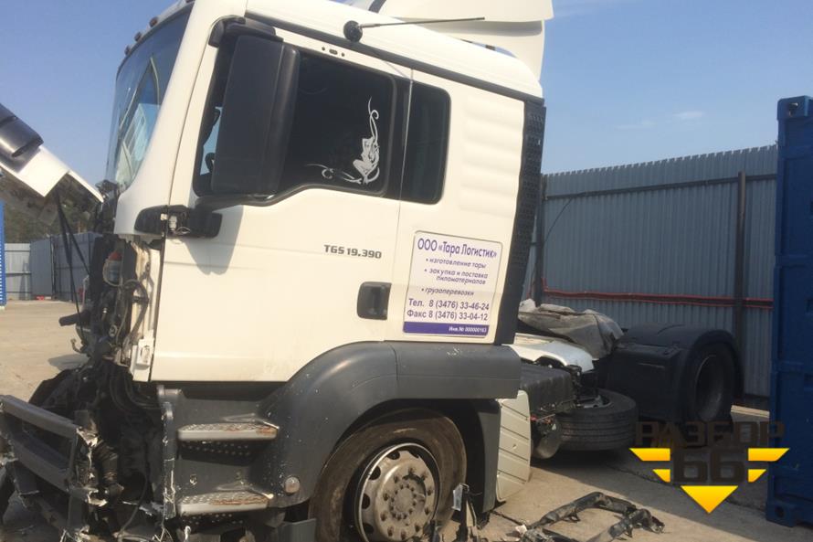 Поступил в разбор MAN TGS 19.390  2010г  390л.с  двс D2066LF02  тормоза дисковые 