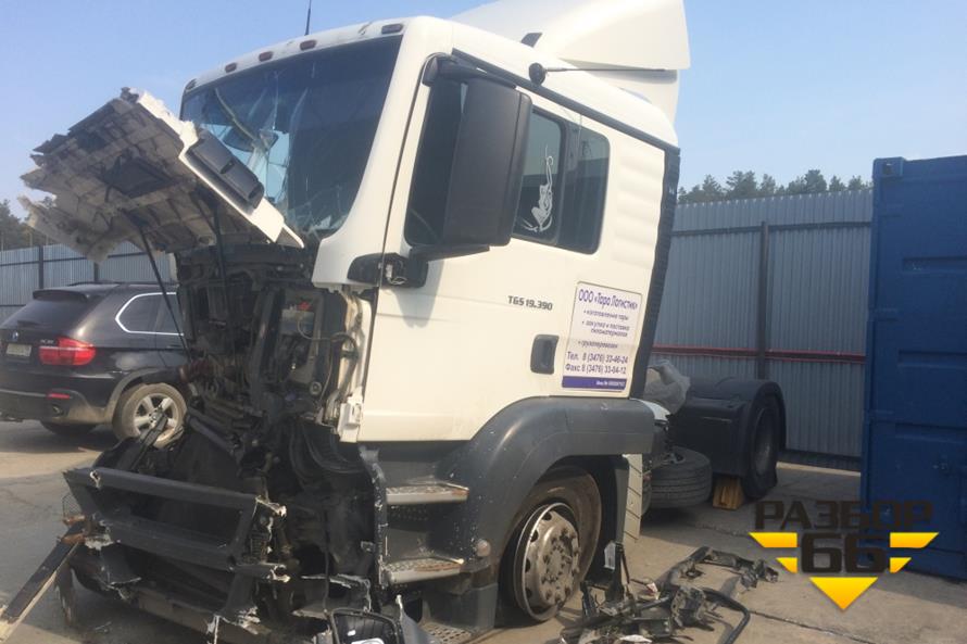 Поступил в разбор MAN TGS 19.390  2010г  390л.с  двс D2066LF02  тормоза дисковые 
