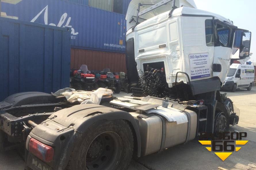 Поступил в разбор MAN TGS 19.390  2010г  390л.с  двс D2066LF02  тормоза дисковые 
