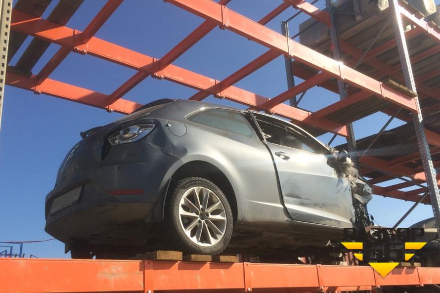 Поступил в разбор Seat Ibiza  2013г   1.6л  105л.с  МКПП  двс bts