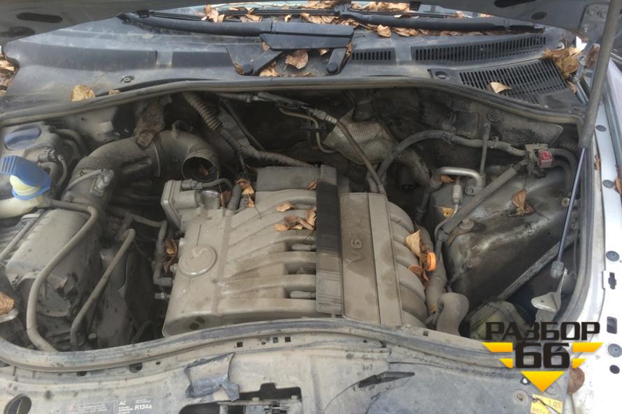 Поступил в разбор Volkswagen Touareg  2006г  3.6л.с  280л.с  БЕНЗИН  АКПП двс BHK