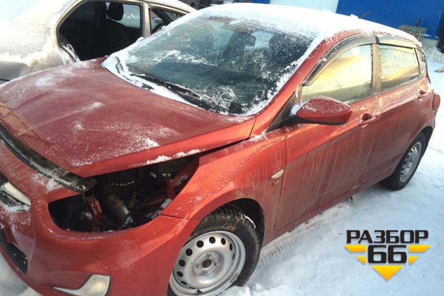 Поступил в разбор Hyundai Solaris  2012г  1.6л 123л.с  МКПП двс G4FC