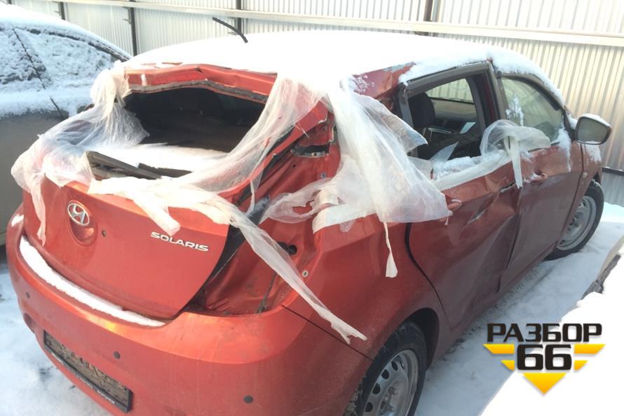 Поступил в разбор Hyundai Solaris  2012г  1.6л 123л.с  МКПП двс G4FC