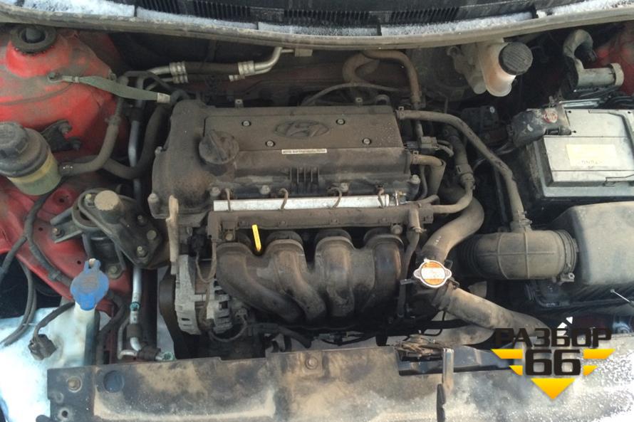 Поступил в разбор Hyundai Solaris  2012г  1.6л 123л.с  МКПП двс G4FC