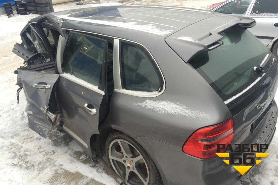 Поступил в разбор Porsche Cayenne Turbo 2007г  4.8л  500л.с AКПП двс M48.51