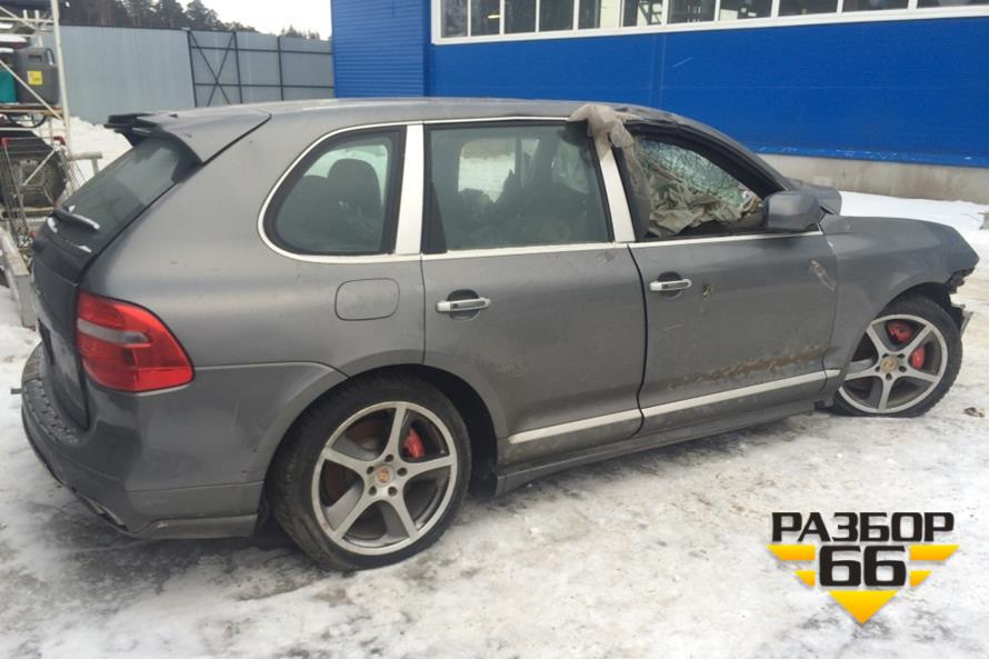 Поступил в разбор Porsche Cayenne Turbo 2007г  4.8л  500л.с AКПП двс M48.51