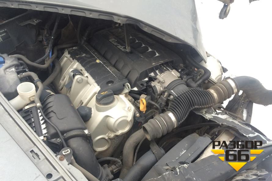 Поступил в разбор Porsche Cayenne Turbo 2007г  4.8л  500л.с AКПП двс M48.51