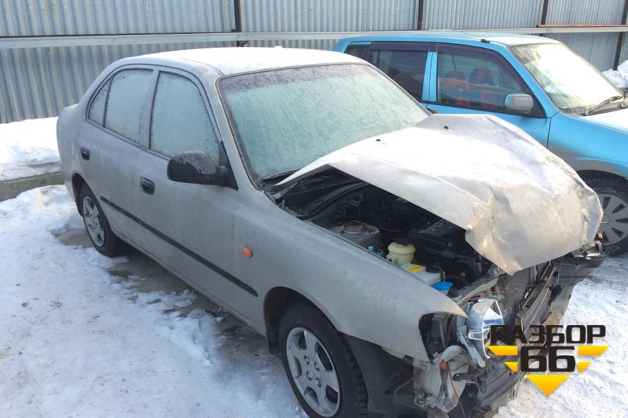 Поступил в разбор Hyundai Accent  2007г  1.5л   MКПП двс G4FC