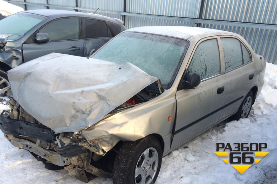 Поступил в разбор Hyundai Accent  2007г  1.5л   MКПП двс G4FC