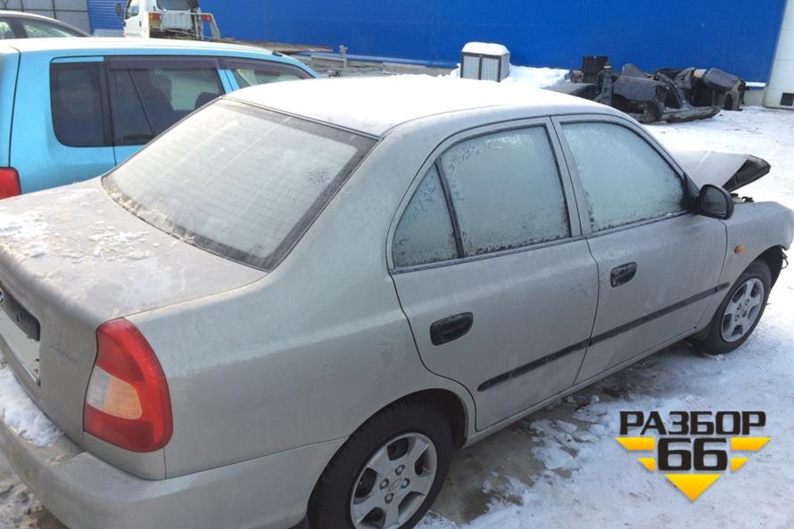 Поступил в разбор Hyundai Accent  2007г  1.5л   MКПП двс G4FC