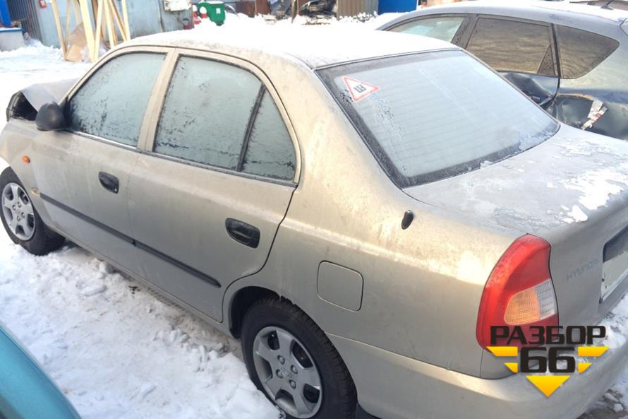 Поступил в разбор Hyundai Accent  2007г  1.5л   MКПП двс G4FC