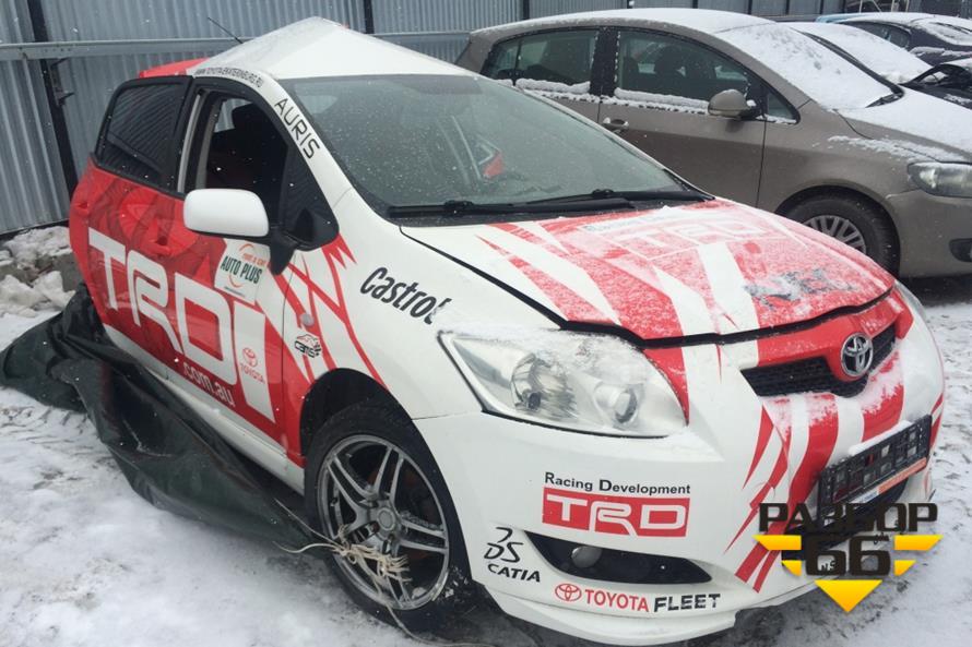 Поступил в разбор  Toyota Auris 2008г  1.6л  124л.с MКПП двс 