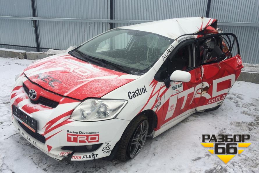 Поступил в разбор  Toyota Auris 2008г  1.6л  124л.с MКПП двс 
