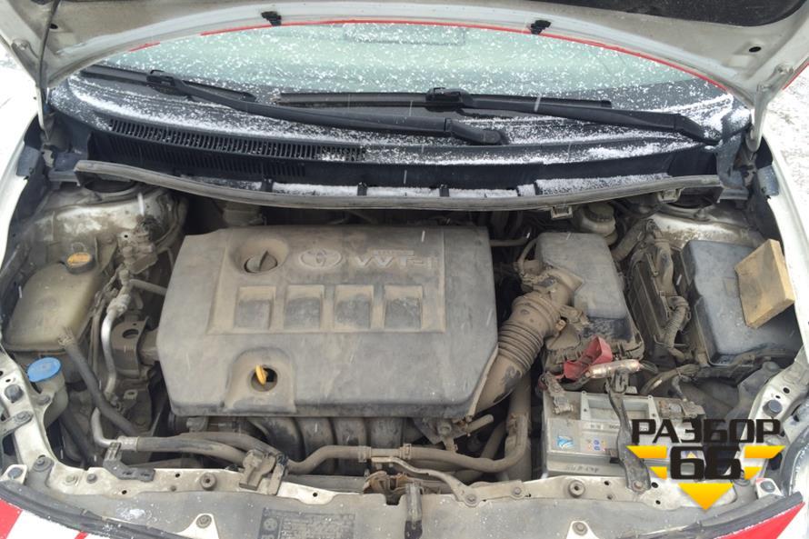 Поступил в разбор  Toyota Auris 2008г  1.6л  124л.с MКПП двс 