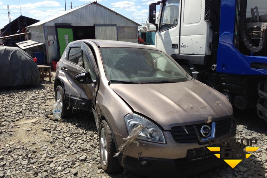 Поступил в разбор автомобиль Nissan Qashkai 2008 г.в. 2.0 АКПП