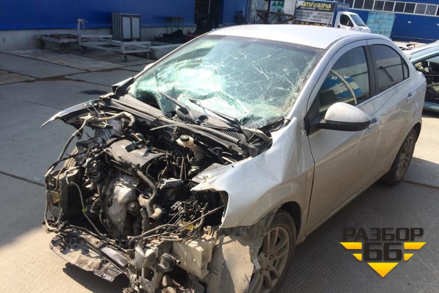 Поступил в разбор  Chevrolet Aveo  2014г  1.6л   85л.с AКПП двс F16D3