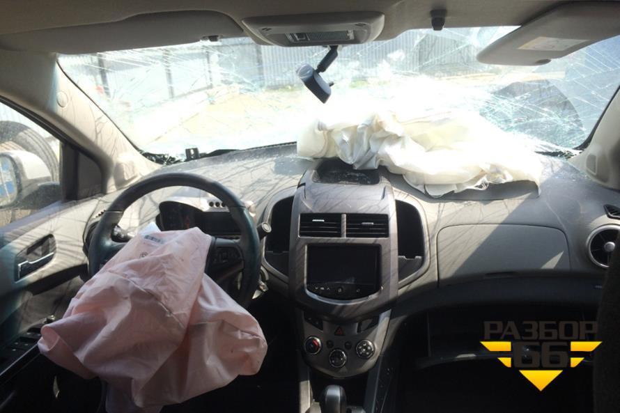 Поступил в разбор  Chevrolet Aveo  2014г  1.6л   85л.с AКПП двс F16D3