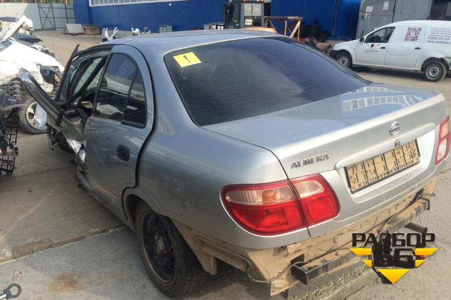 Поступил в разбор Nissan Almera n16   2005г  1.5л   98л.с MКПП двс 