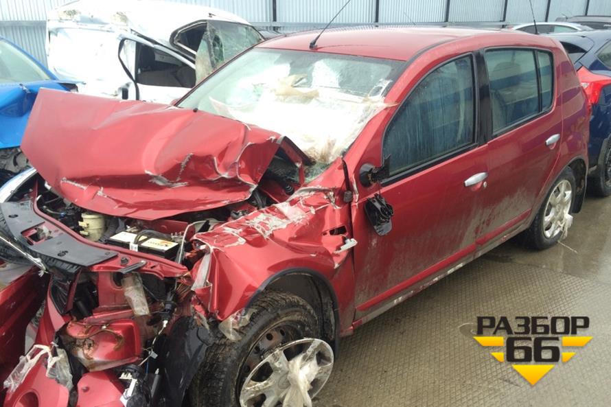 Поступил в разбор Renault Sandero  2010г  1.6л   84л.с MКПП двс K7m710