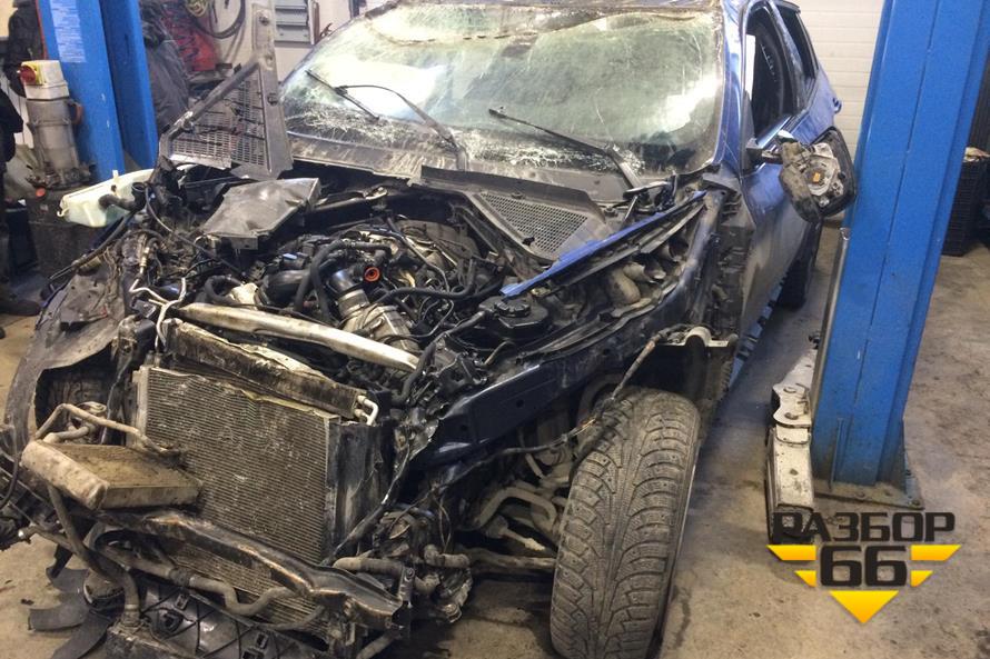Поступил в разбор BMW X6 M 2009 года 4.4 л. 555 л.с. АКПП, двс
