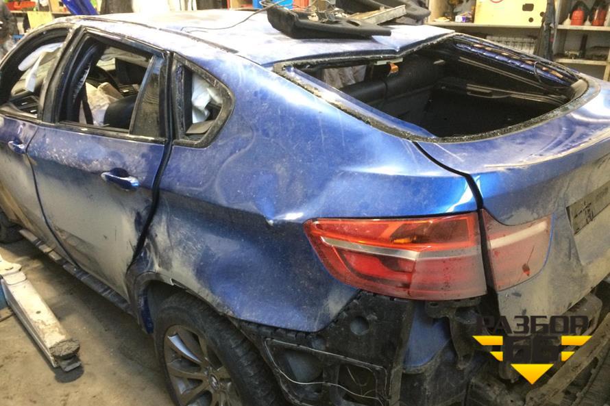 Поступил в разбор BMW X6 M 2009 года 4.4 л. 555 л.с. АКПП, двс