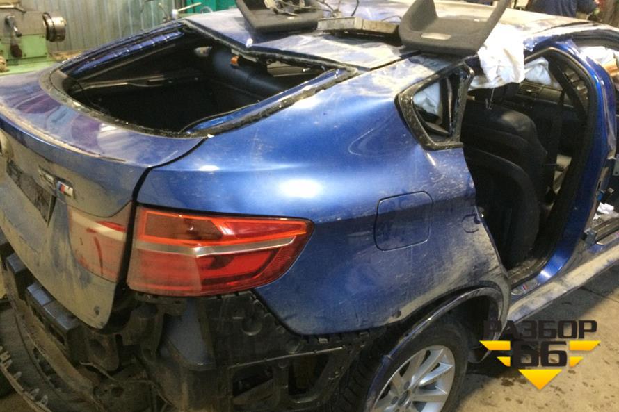 Поступил в разбор BMW X6 M 2009 года 4.4 л. 555 л.с. АКПП, двс