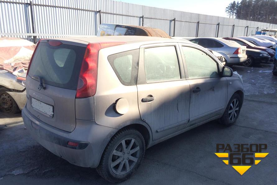 Авторазбор японских авто в Екатеринбурге – поступил в разбор Nissan Note 2007г 1.4 л. 88 л.с. MКПП двс CR14