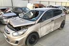 На авторазбор поступил Hyundai Solaris 2014г 1.4л 107л.с AКПП двс G4FA