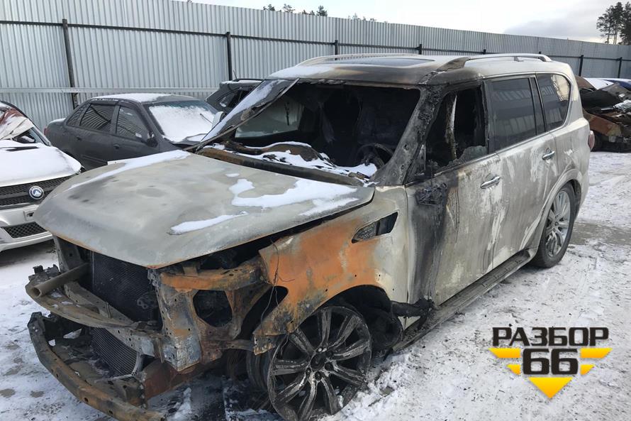 Поступил в разбор Infiniti QX56  2013 5.6 л 405 л.с  АКПП двс VK56