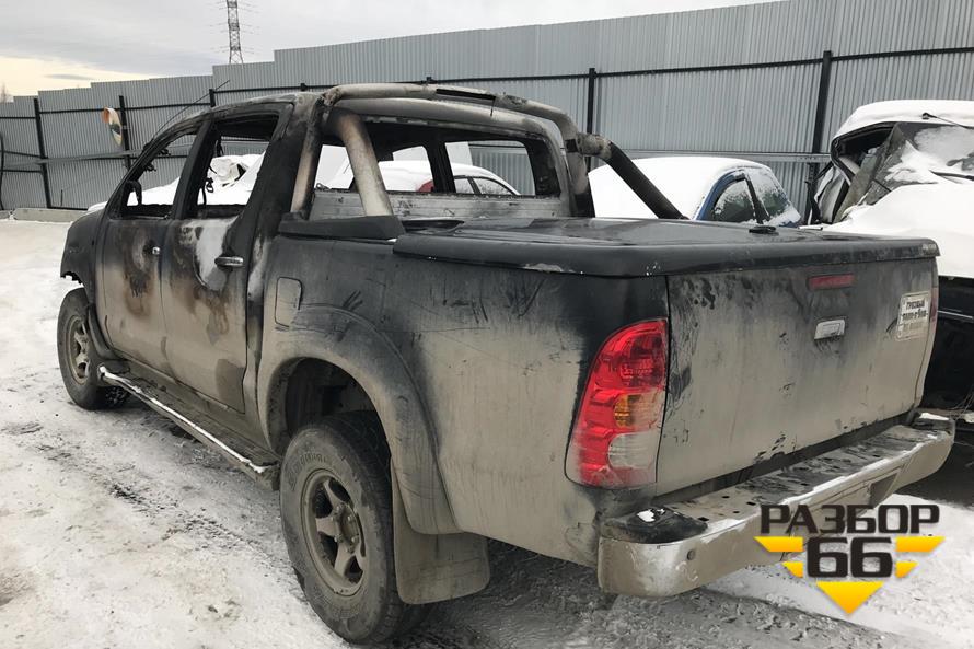 На Разбор66 поступил новый автомобиль – Toyota Hilux 3.0 л TDI 171 л.с АКПП 1KD
