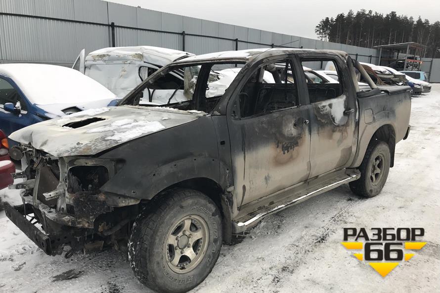 На Разбор66 поступил новый автомобиль – Toyota Hilux 3.0 л TDI 171 л.с АКПП 1KD