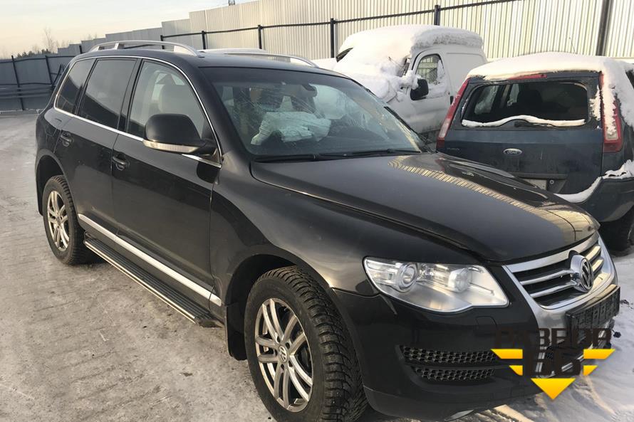 На авторазбор поступил Volkswagen Touareg 2007 г. 4.2 л 350 л.с AКПП двс BAR