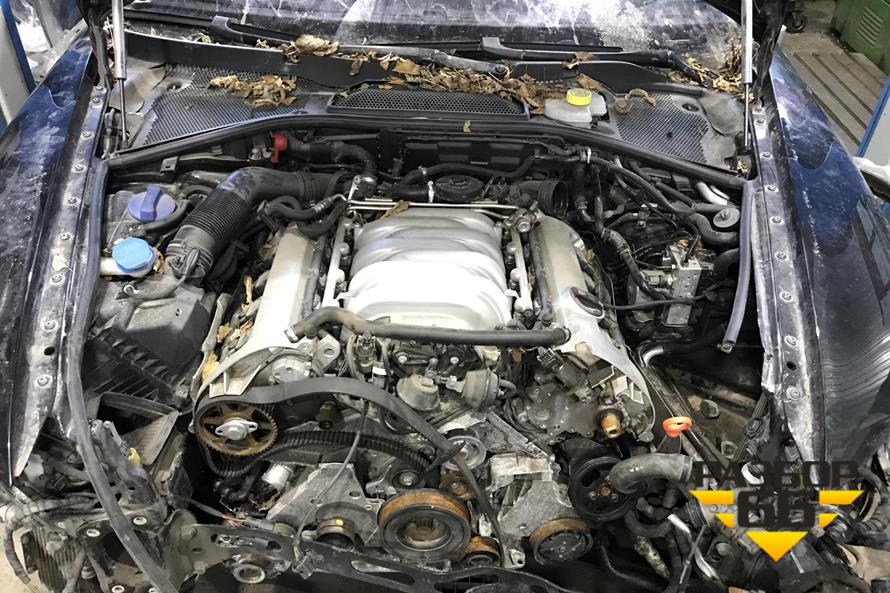 Поступил в разбор Volkswagen Phaeton 2012 г. 4.2 л 335 л.с AКПП двс BGH
