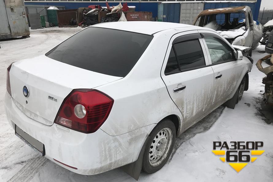 Поступил в разбор Geely MK 2013г 1.5л  94л.с  MКПП двс