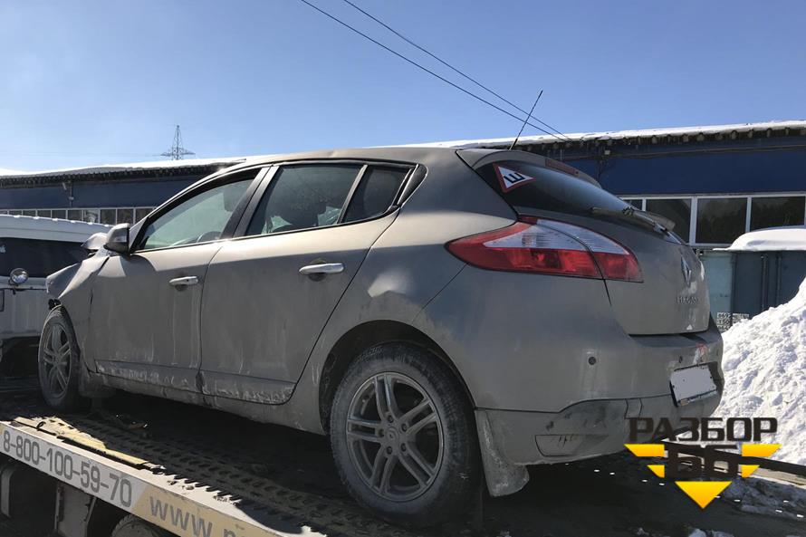 Авторазбор Рено Меган 2011 года 1.6л 106л.с MКПП двс K4M