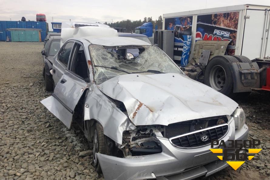 Поступил в разбор автомобиль hyundai accent 2006 1.5л