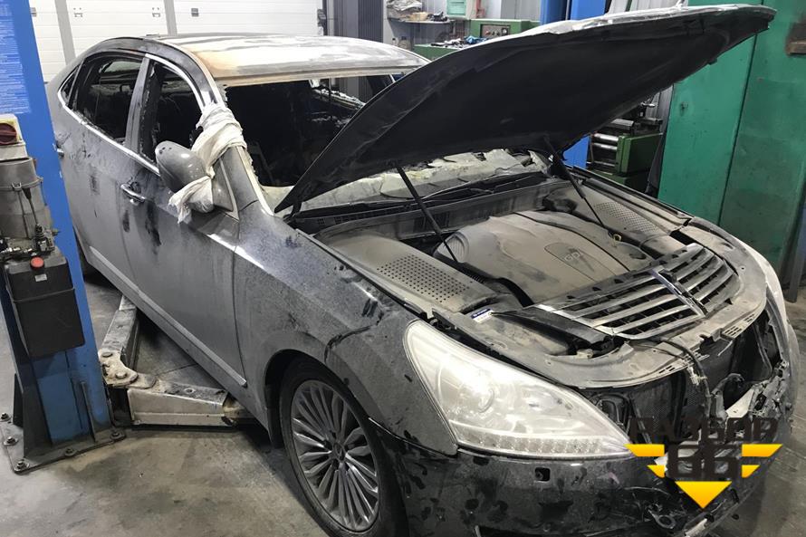 Поступил в разбор Hyundai Equus 2015г 3.8л 334л.с AКПП двс G6DJ