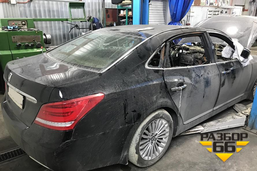Поступил в разбор Hyundai Equus 2015г 3.8л 334л.с AКПП двс G6DJ