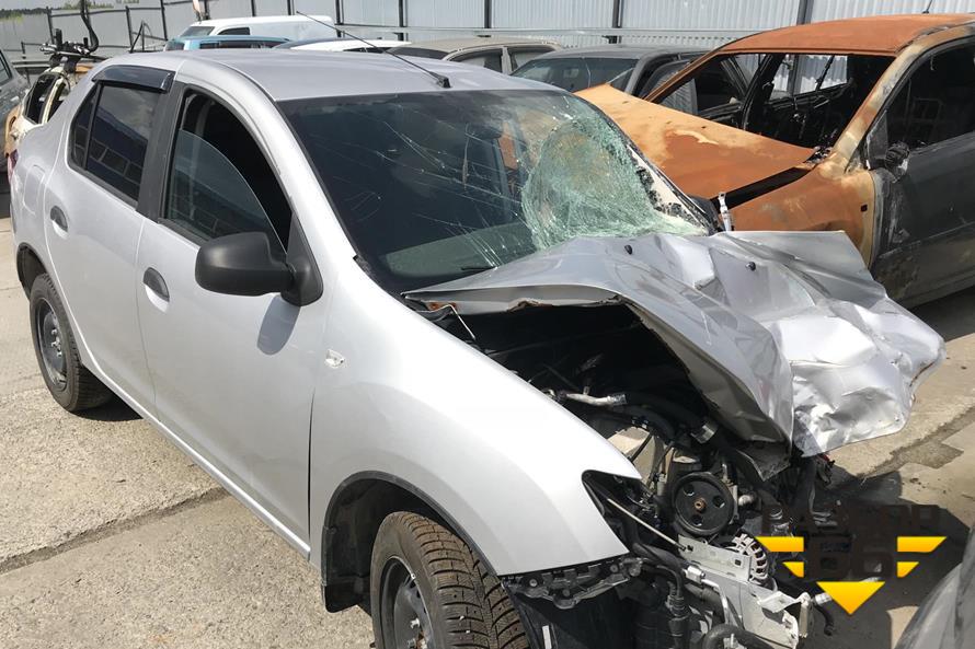 Поступил в разбор Renault Logan 2016 г 1.6л 102 л.с MКПП двс K4M