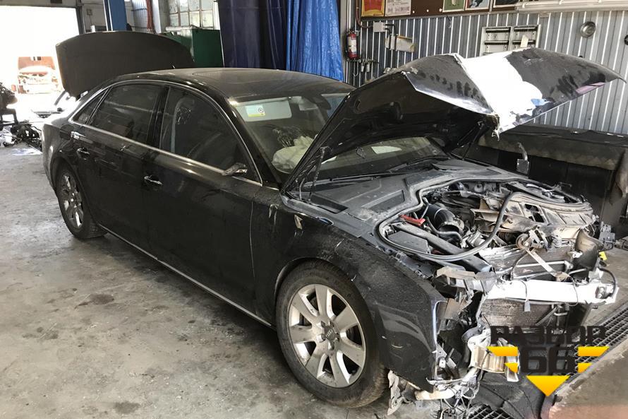 Поступил в разбор Audi A8L  2013г  3.0л   290л.с AКПП двс CGW