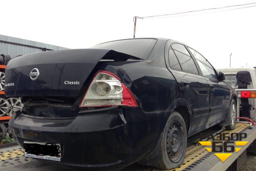 Поступил в разбор автомобиль Nissan Almera Classic 2007 1.6 107л.с 
