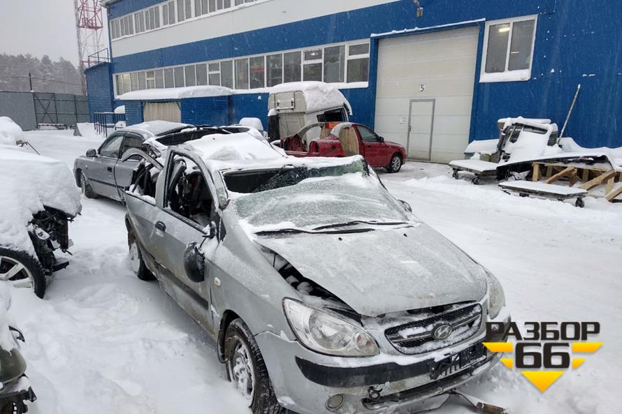 Поступил в разбор Hyundai Getz 2008г  1.4л   97л.с МКПП двс G4EE
