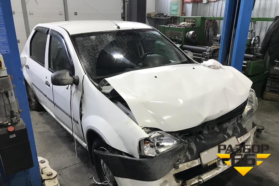 Поступил в разбор Renault Logan 2007г 1.4л 75 л.с MКПП двс K7