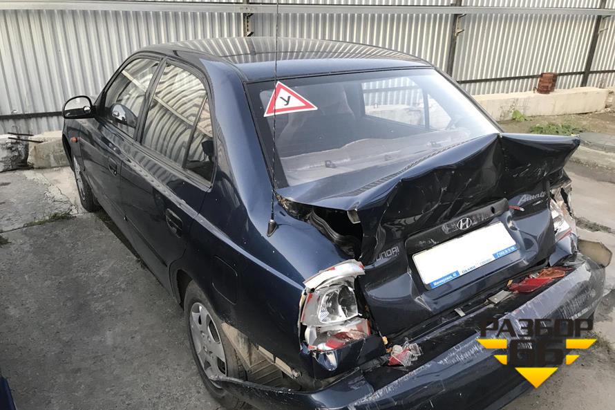 На авторазборе новинка — Hyundai Accent 2008г 1.5л 102л.с MКПП двс G4EC